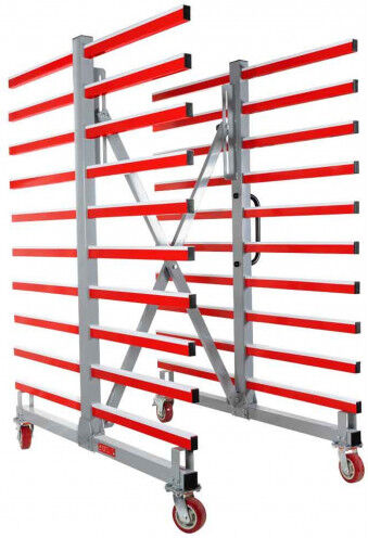 Holzmann Chariot de séchage mobile double (45kg/900kg) TAW70DUO