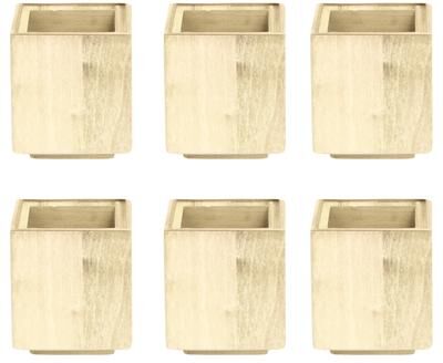 "Mepra Tre Square Bowl 2.36""- 6 Pieces"