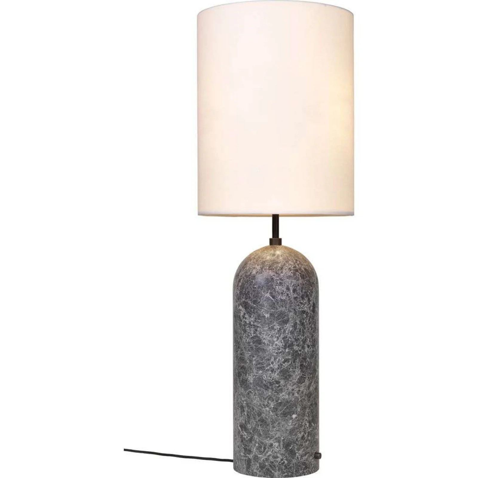 GUBI Gravity XL High Vloerlamp - Grey Marble/White