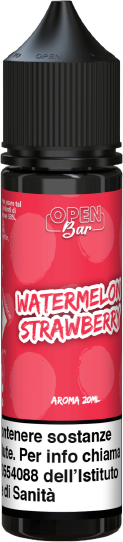 Open Bar Watermelon Strawberry Liquido Shot 20ml Anguria Fragola Ghiaccio