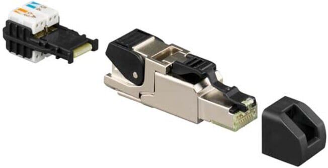 Rutenbeck Connecteur universel Cat.6A US-Cat.6A iso A (13900321)