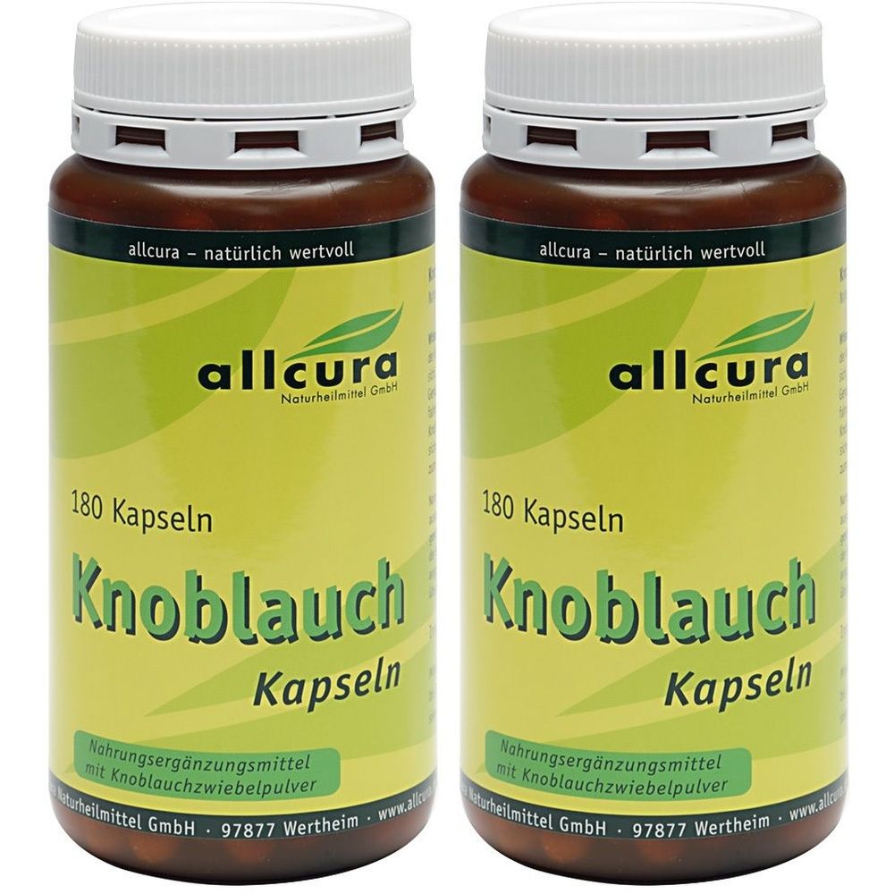 Knoblauch Kapseln 2x 2x180 St