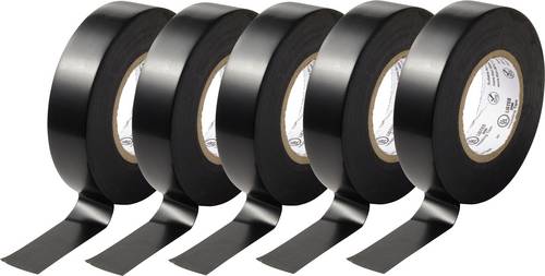 3M 160 Isolierband Schwarz (L x B) 20m x 18mm 5St.