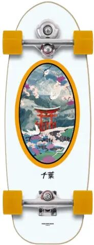 Your own wave Surfskate Komplettboard YOW Chiba Classic Series (30" - Weiß)