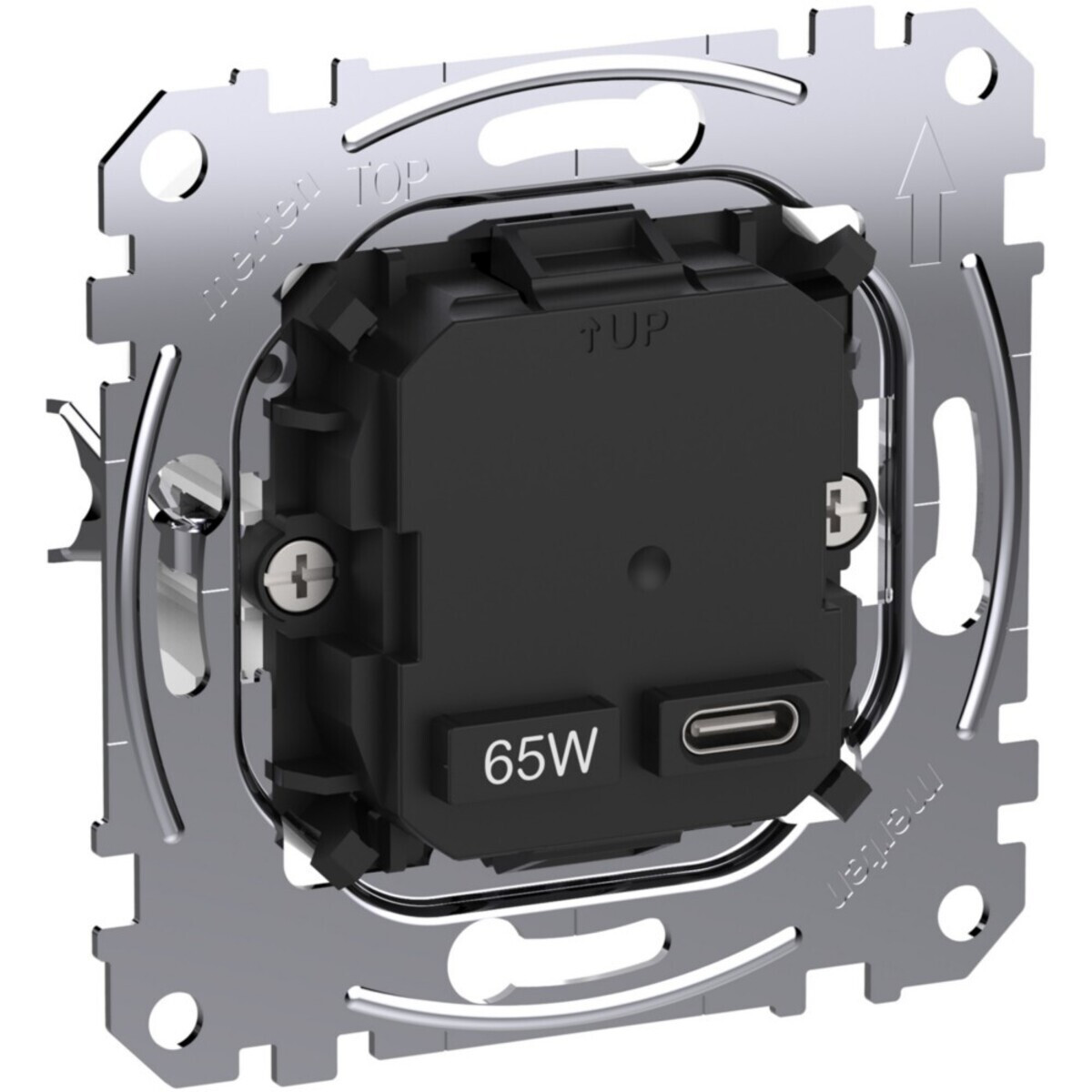 Merten Laadstation MEG43660130 met USB Type C en 100W voeding