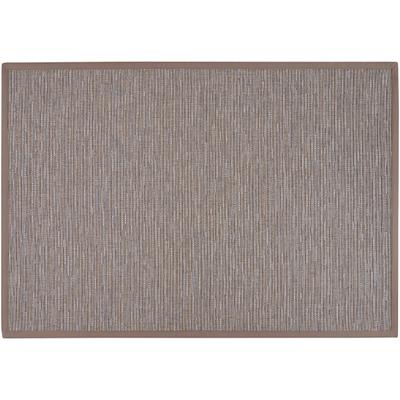 Dekowe "Naturino Effekt" rechteckig 8 mm Höhe Flachgewebe, Sisal-Optik, mit Bordüre, In- und Outdoor geeignet