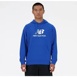 NEW BALANCE Herren Kapuzensweat Mens Lifestyle Hoodie, Größe M in Blau Blau