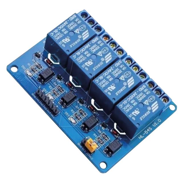 HutoPi 4 channel 24v relay module (AA026)
