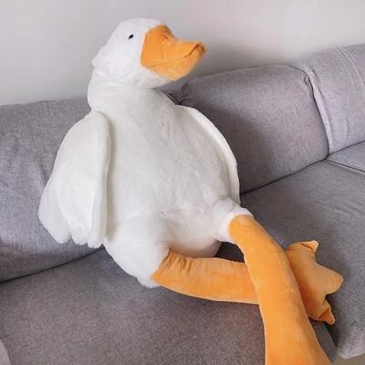 Uplifted Finds Funny Goose Plush Toy 50 90 130 Cm Soft Duck Pillow Gift For Kids And Girlfriend 50 Cm
