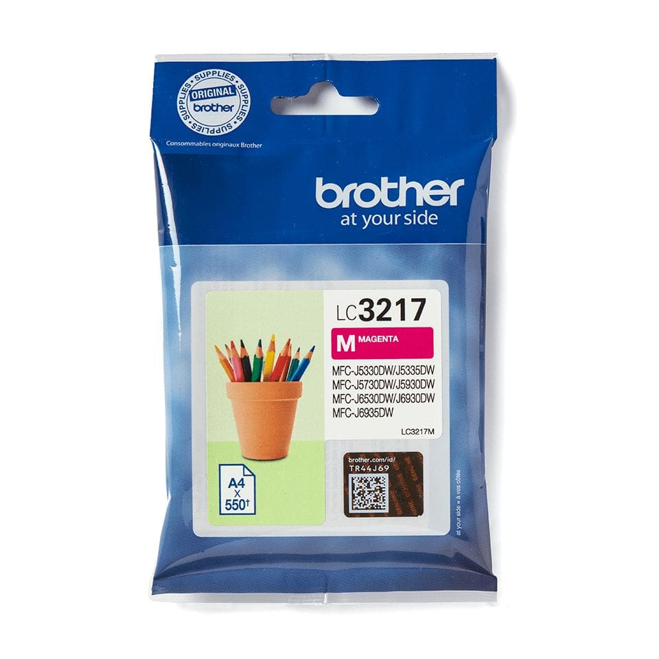 Brother LC-3217M originale Druckerpatronen Magenta 550 ml LC3217M