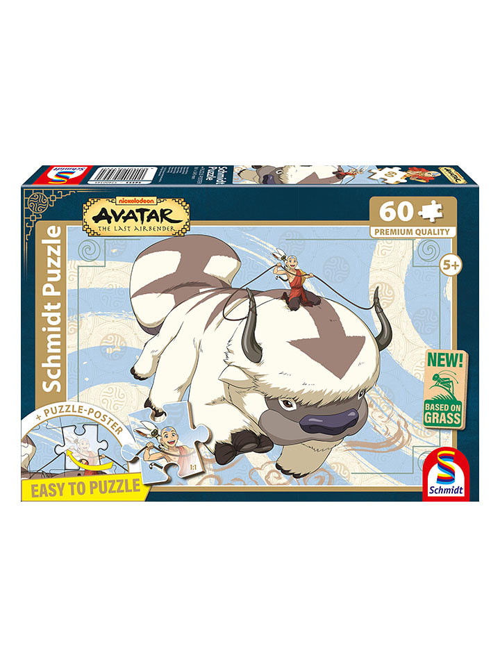 Schmidt Spiele 60tlg. Puzzle "Appa und Aang" - ab 5 Jahren - onesize