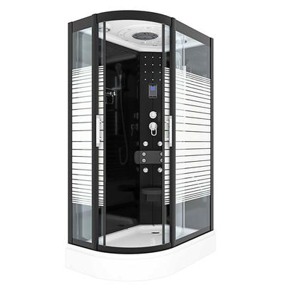 AcquaVapore Duschkabine Komplettdusche Fertigdusche Dusche D30-73M0L-EC 120x80 MIT 2K Scheiben Versiegelung