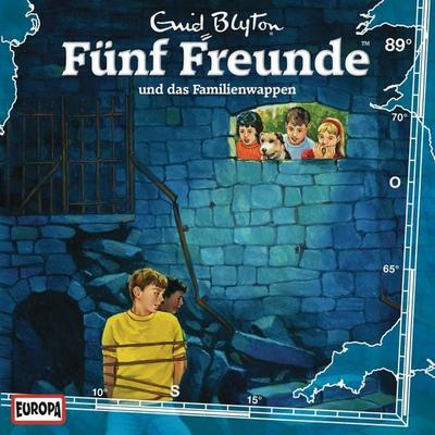 Folge 89: Fünf Freunde und das Familienwappen - Enid Blyton,Katrin McClean, Audio, 4064066617905