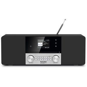 TechniSat Radio Digitradio 3 IR schwarz DAB+, CD, Bluetooth, WLAN, USB, Internet, Stereo