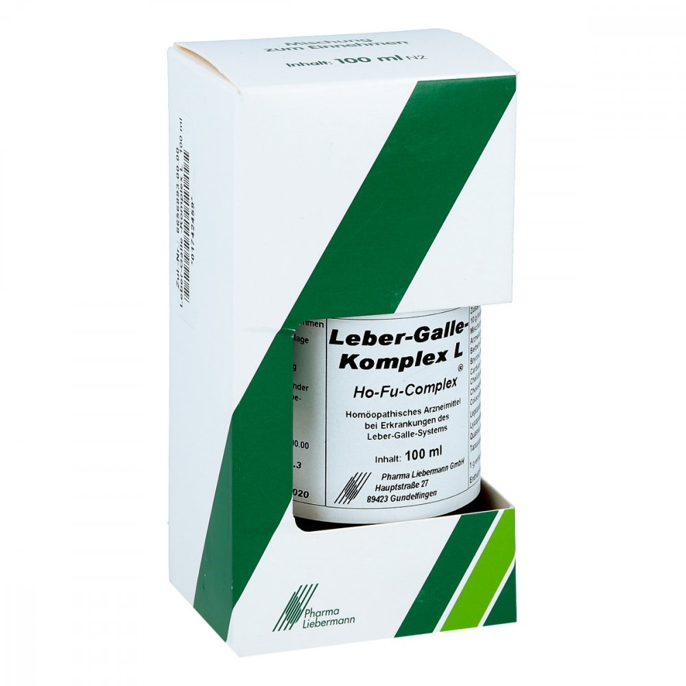 Pharma Liebermann GmbH Leber Galle Komplex L Ho-fu-complex Tropfen 01742459