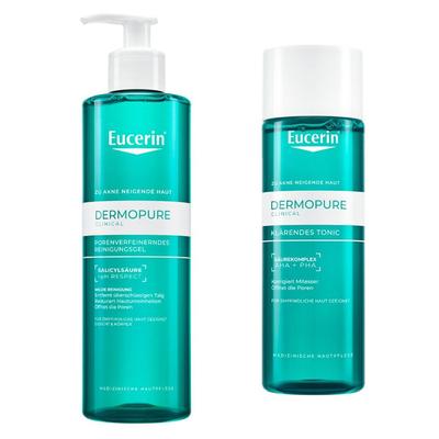 Eucerin Dermopure Clinical Reinigung Set 1 St