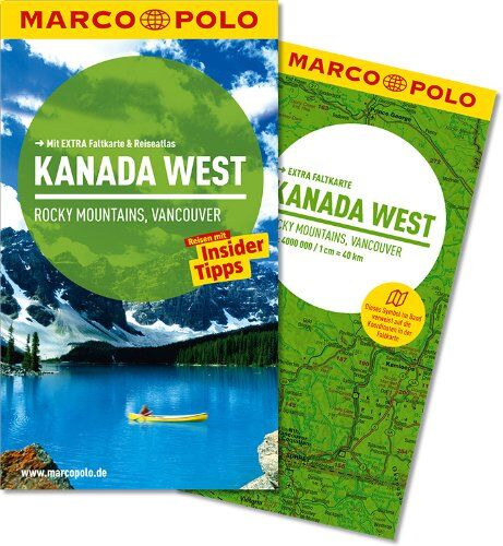 Karl Teuschl - MARCO POLO Reiseführer Kanada West, Rocky Mountains, Vancouver - Preis vom 01.10.2026 17:08:56 h