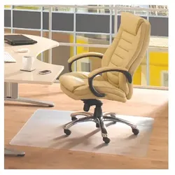 Floortex FC12929225EV Cleartex advantagemat 92x92 cm  Vinyl Bodenschutzmatte für harte Böden