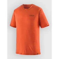 Patagonia Cap Cool Merino Blend Graphic Lycra heritage hd / coal orange Gr. S