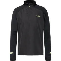 ABC Half Zip-Shirt ABC Tech Funktionsshirt Damen | Gr. XL | schwarz - schwarz