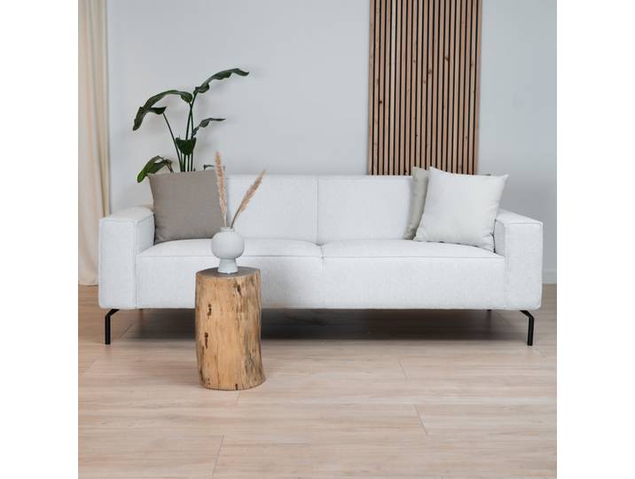 Bronx71 Sofa 3-Sitzer Kansas Stoff off white