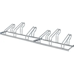 Fahrradständer Boden, Metall 6 Fahrräder, Stahl