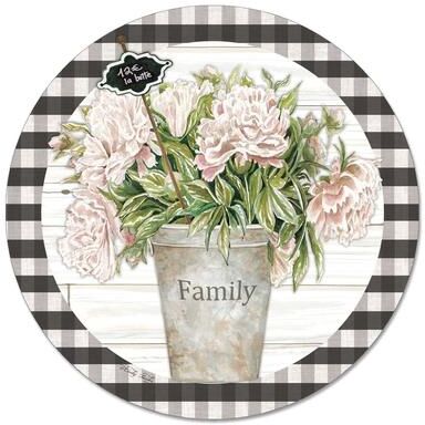 Counterart Glass Lazy Susan - Vintage Farmhouse - 13x.056