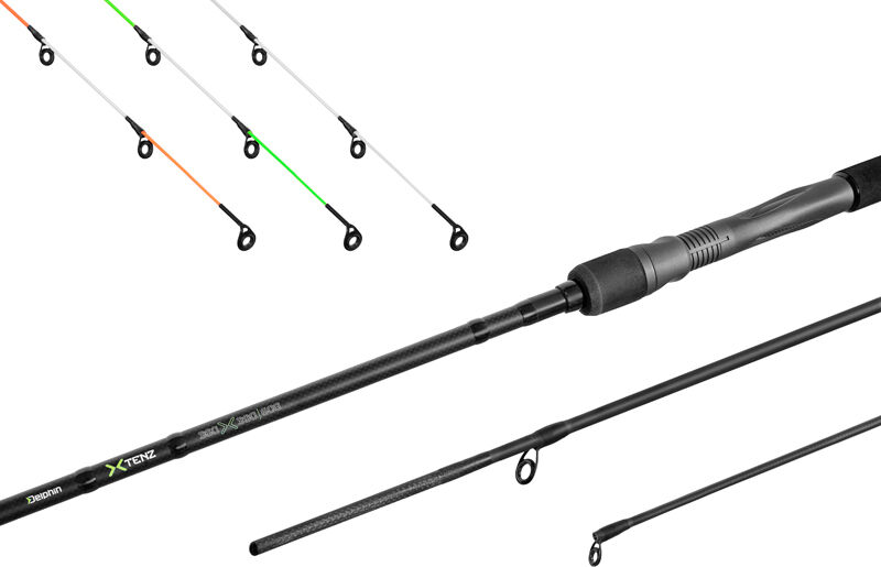 Delphin Scion Xtenz 100g Medium - vert / Carbon / 1pcs Medium - vert / Carbon / 1pcs