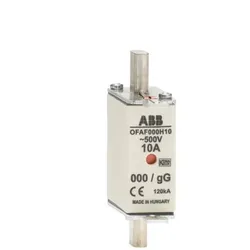 ABB OFAF000H10 NH-Sicherung NH 000 10 A, 500 V gG