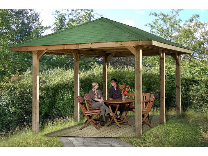 Weka Gartenoase 651 B Natur 5 × 3 × 3 m