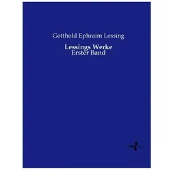 Lessings Werke, Fachbücher von Gotthold Ephraim Lessing