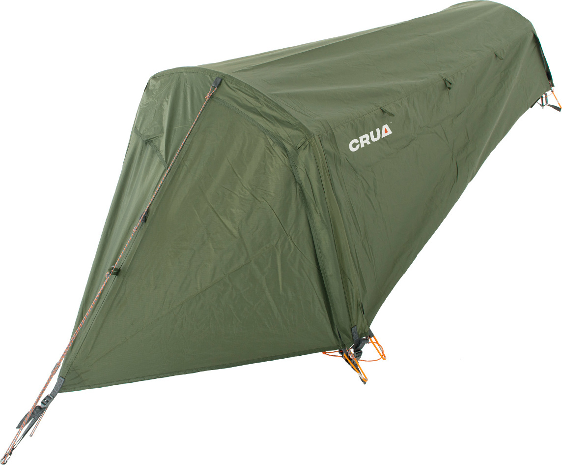 Crua outdoors Hybrid-kompaktes Schutzzelt Biwakzelt - 1 Person - Grün