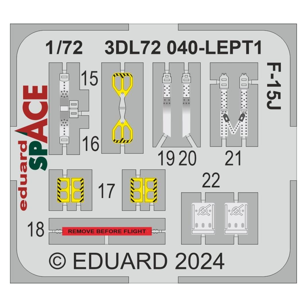 Eduard F-15J SPACE 1/72 (3DL72040)
