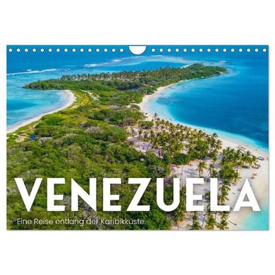 Venezuela - Eine Reise entlang der Karibikküste. (Wandkalender 2027 DIN A4 quer), CALVENDO Monatskalender