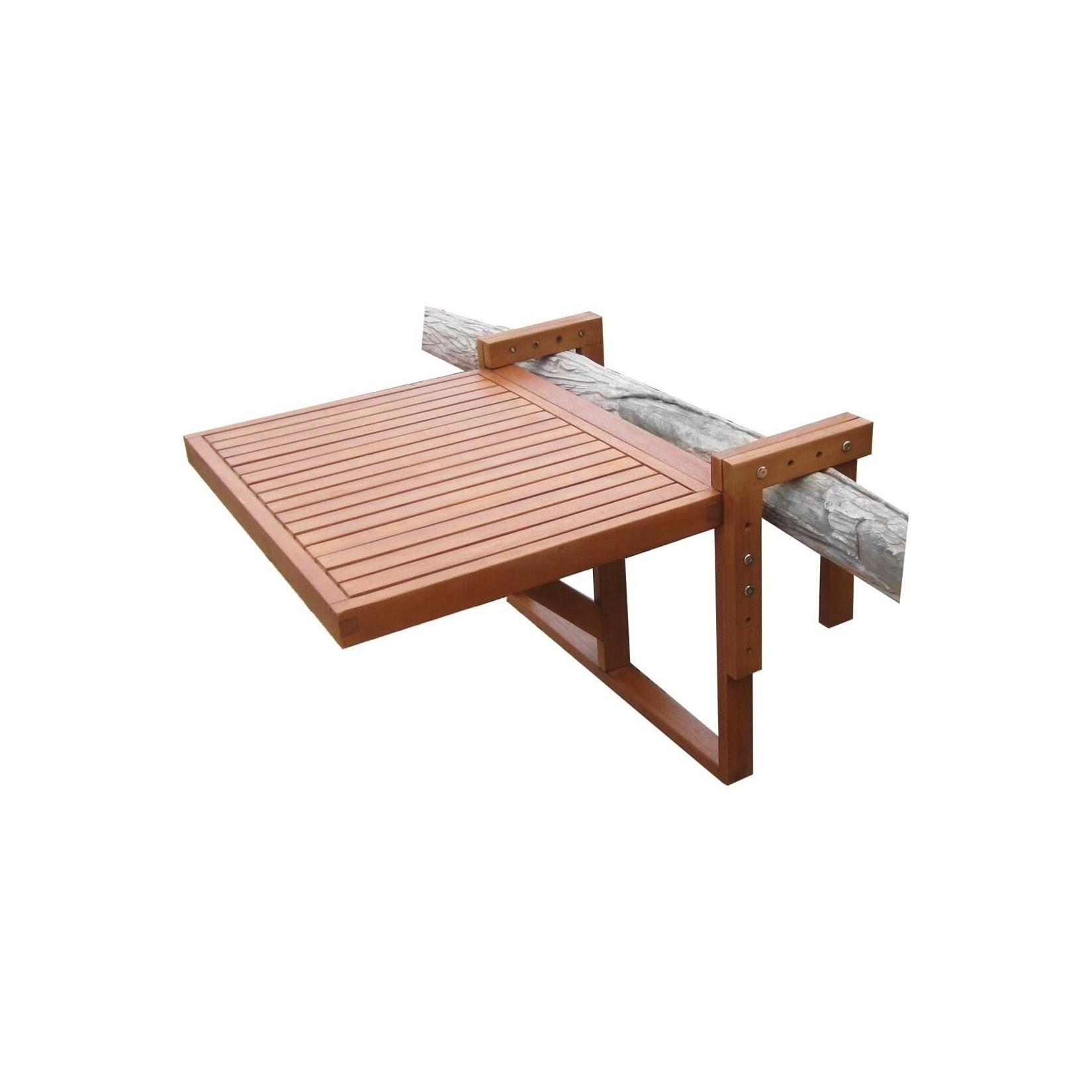 Sedex Sedex FSC® Balkontisch Picknick – klappbarer Hängetisch aus Eukalyptusholz