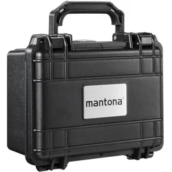 mantona Outdoor Schutz-Koffer S (Fotokoffer), Kameratasche, Schwarz