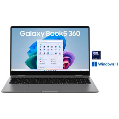 SAMSUNG Convertible Notebook "Galaxy Book5 360 (NP750QHA-KA8DE)", grau, 32 GB RAM 1.000 GB SSD, Ultra 7, Microsoft Window 11 Home, Notebooks