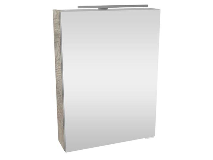 FACKELMANN SBC Spiegelschrank 50 Nature-Oak - Linksanschlag (Tür Links)