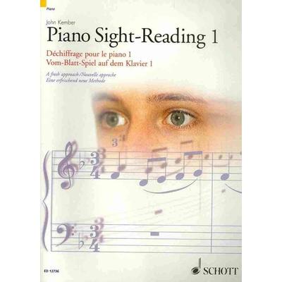 Piano Sight-Reading 1/Dechiffrage Pour Le Piano 1/Vom-Blatt-Spiel Auf Dem Klavier 1 -