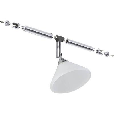 Paulmann Colmar Niedervolt-Seilsystem-Leuchte Universell GU4 10W LED Chrom, Satin