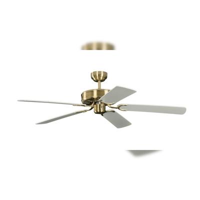 Pepeo Deckenventilator Potkuri Messing antik / Weiß 132