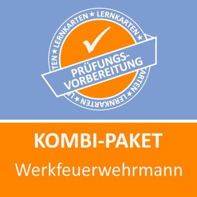 Kombi-Paket Werkfeuerwehrmann Lernkarten, Set von Jennifer Christiansen, Princoso, 978-3-96159-900-4