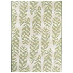 benuta Nest In- & Outdoor-Teppich Artis Grün 200x285 cm - Teppich für Balkon, Terrasse & Garten