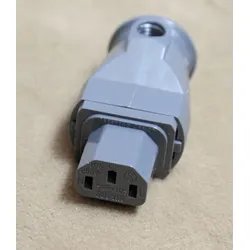 Supra Cables SWF-10S High-End Kaltgerätestecker 10A für Netzkabel-Konfektion