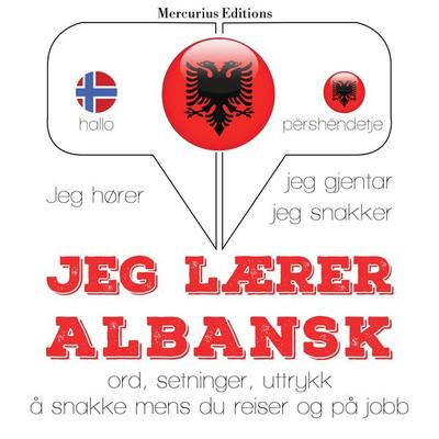 Jeg lærer albansk - JM Gardner, Audio, 9782821125841