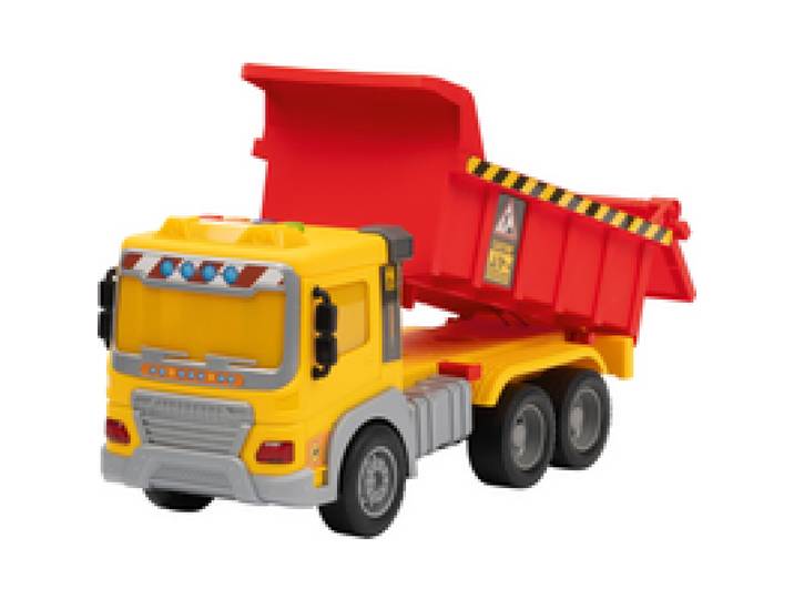 LUPILU® Camion avec lumière et son (camion benne)