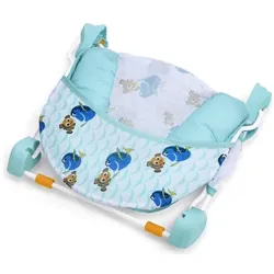 Bright Starts, Badewannensitz + Duschhocker, DISNEY BABY - NEMO - Faltbarer Babybadesitz, Blau