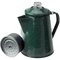 GSI 8 Cup Percolator Kaffeebereiter, Kaffeebereiter, Grün