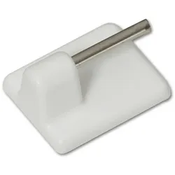 Selbstklebehaken weiß (LB 2,40x1,70 cm) - LB 2,40x1,70 cm