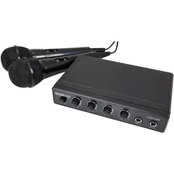 Karma Italiana HQMC 10050 Mikrofon Schwarz Karaoke Mikrofon, Mikrofon